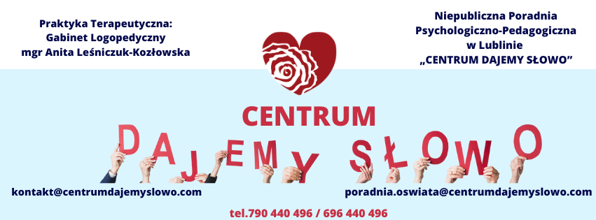 Logo Centrum Dajemy Słowo - logopeda online